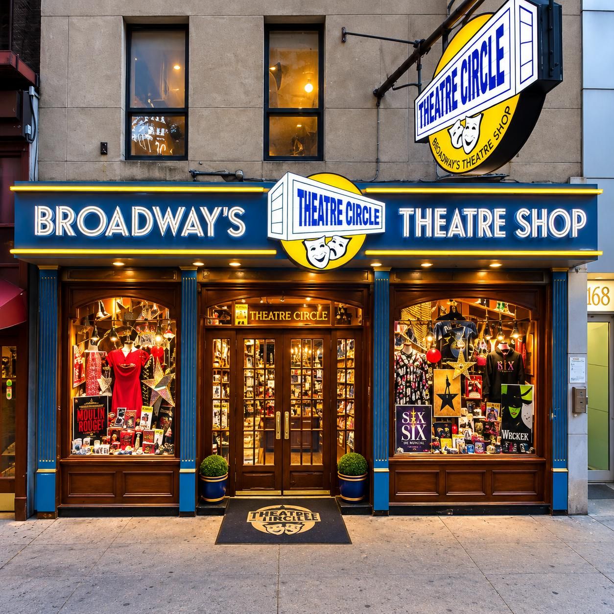 Theatre Circle storefront sign by Sign Expo NYC